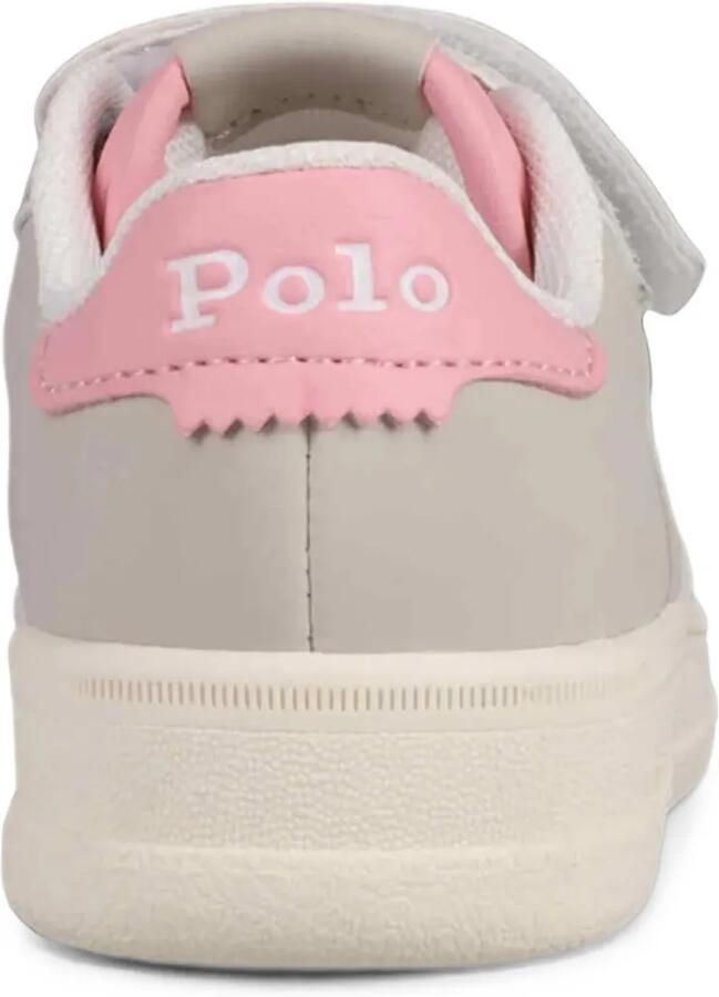 POLO RALPH LAUREN KIDS Sneakers met klittenband Grijs