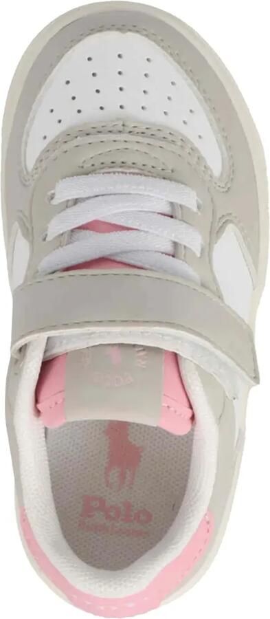 POLO RALPH LAUREN KIDS Sneakers met klittenband Grijs - Foto 5
