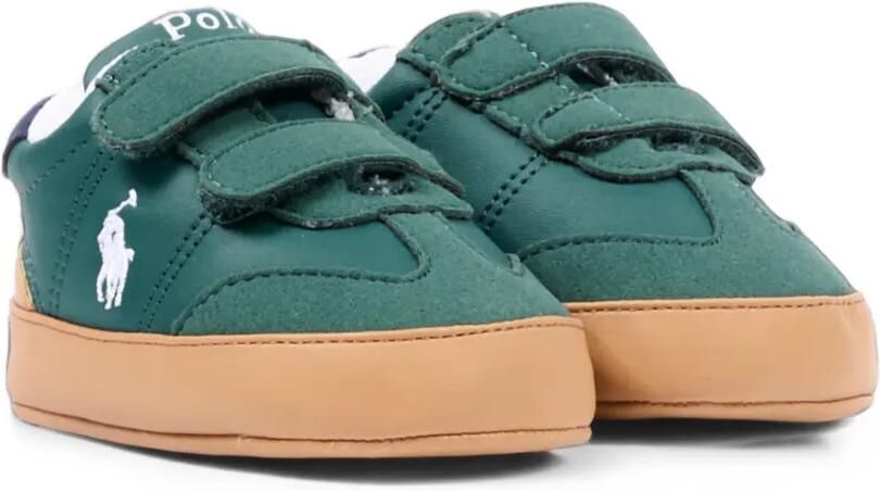 POLO RALPH LAUREN KIDS Sneakers met klittenband Groen