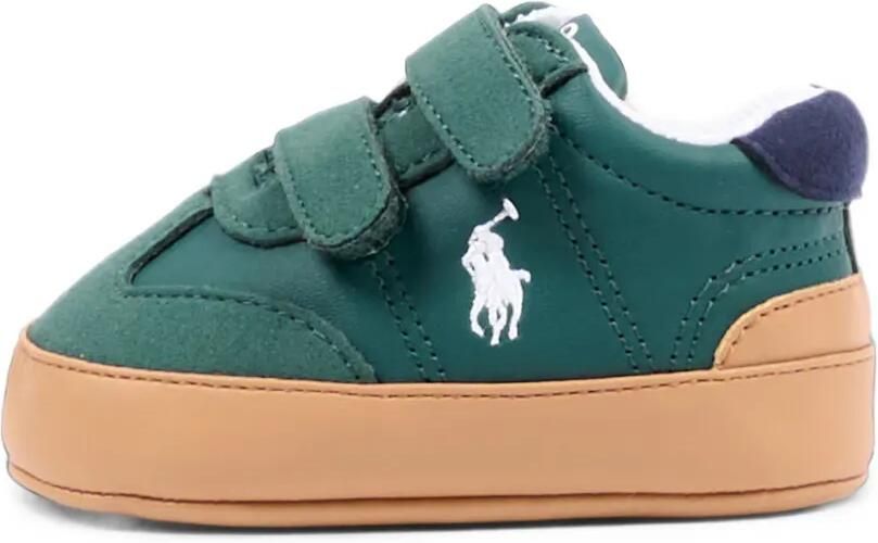 POLO RALPH LAUREN KIDS Sneakers met klittenband Groen - Foto 4