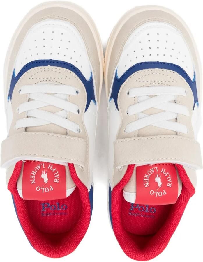 POLO RALPH LAUREN KIDS Sneakers met klittenband Wit - Foto 2