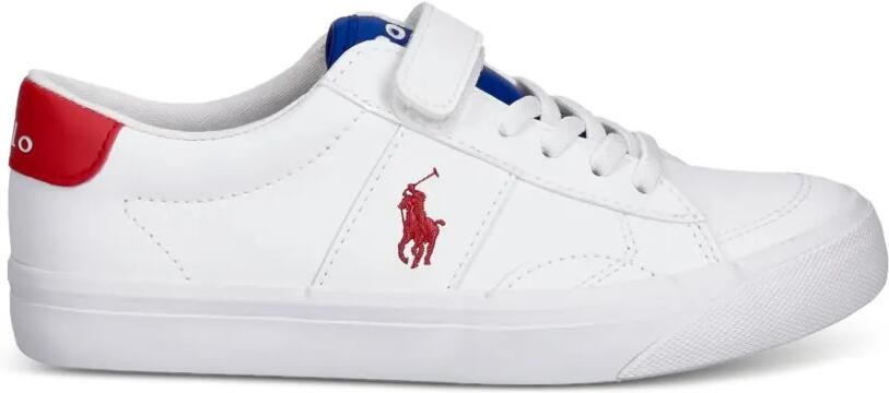 POLO RALPH LAUREN KIDS Sneakers met klittenband Wit - Foto 4