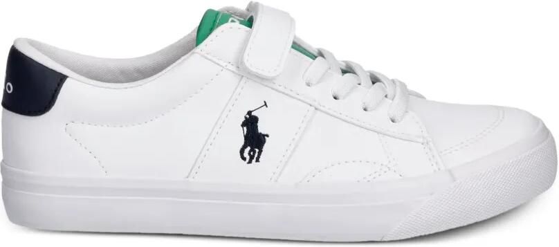 POLO RALPH LAUREN KIDS Sneakers met klittenband Wit - Foto 4
