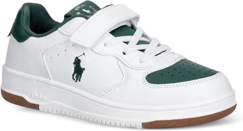 POLO RALPH LAUREN KIDS Sneakers met klittenband Wit