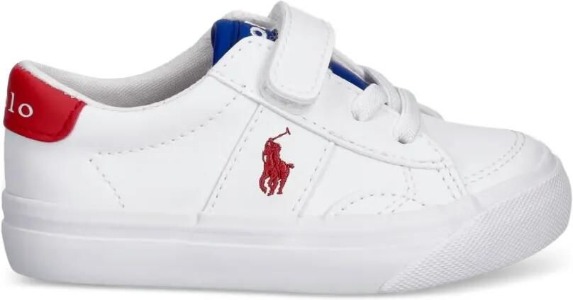 POLO RALPH LAUREN KIDS Sneakers met klittenband Wit - Foto 4