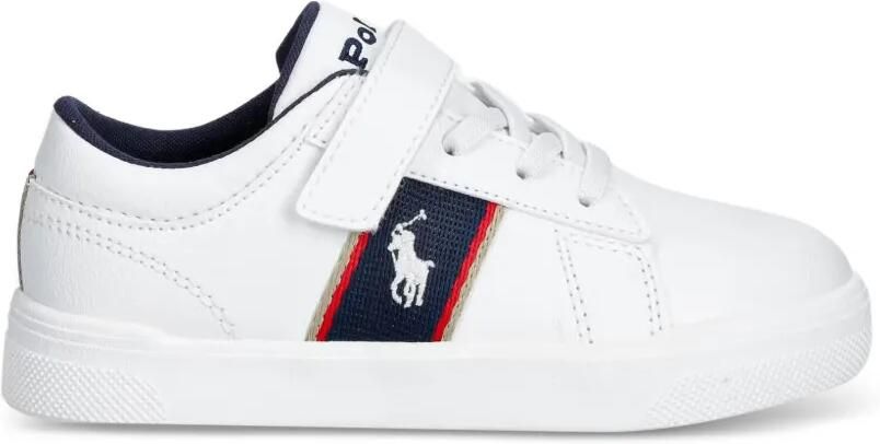POLO RALPH LAUREN KIDS Sneakers met klittenband Wit - Foto 4