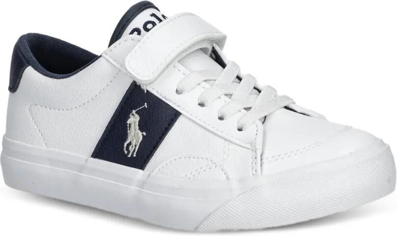 POLO RALPH LAUREN KIDS Sneakers met klittenband Wit