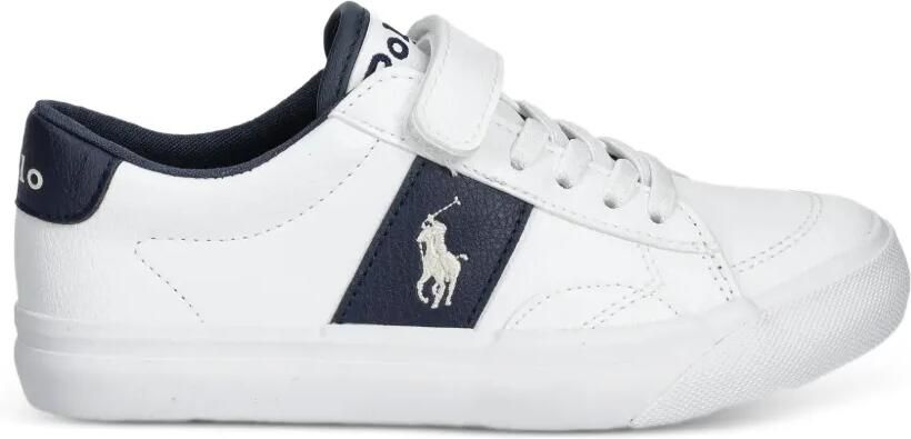 POLO RALPH LAUREN KIDS Sneakers met klittenband Wit - Foto 3