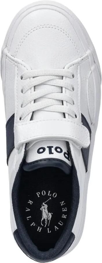 POLO RALPH LAUREN KIDS Sneakers met klittenband Wit - Foto 4