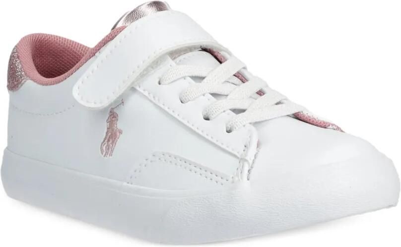 POLO RALPH LAUREN KIDS Sneakers met klittenband Wit