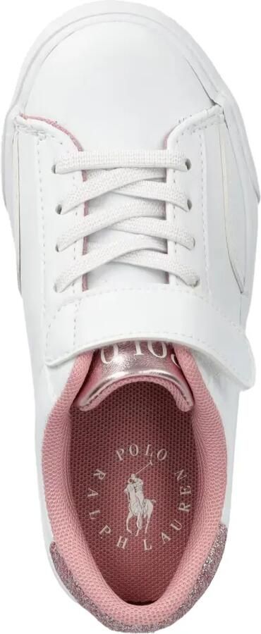POLO RALPH LAUREN KIDS Sneakers met klittenband Wit - Foto 3