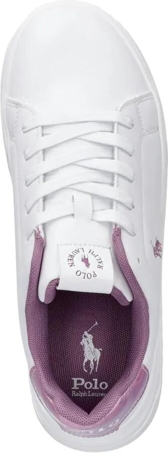 POLO RALPH LAUREN KIDS Sneakers met logo Wit - Foto 4