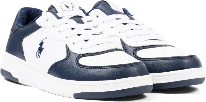 POLO RALPH LAUREN KIDS Sneakers met logodetail Wit
