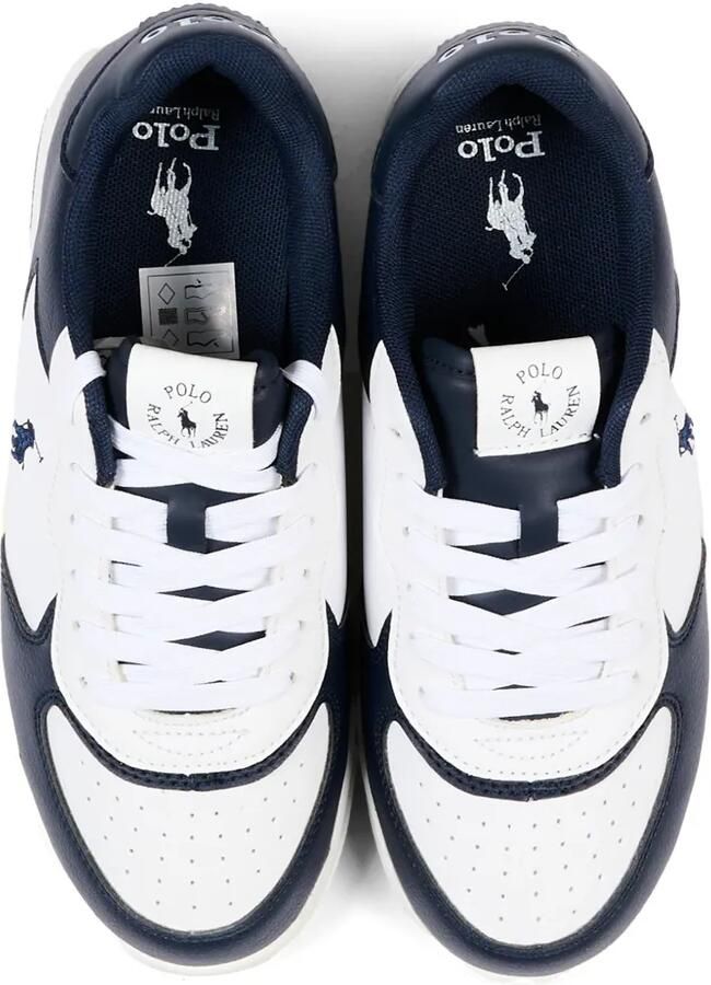 POLO RALPH LAUREN KIDS Sneakers met logodetail Wit - Foto 3