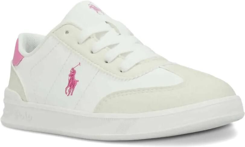 POLO RALPH LAUREN KIDS Sneakers met logodetail Wit