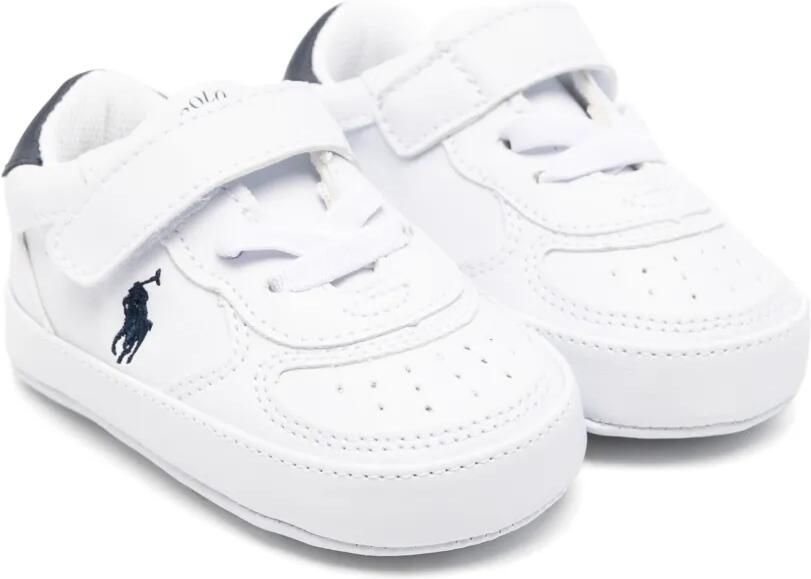 POLO RALPH LAUREN KIDS Sneakers met logoprint Wit