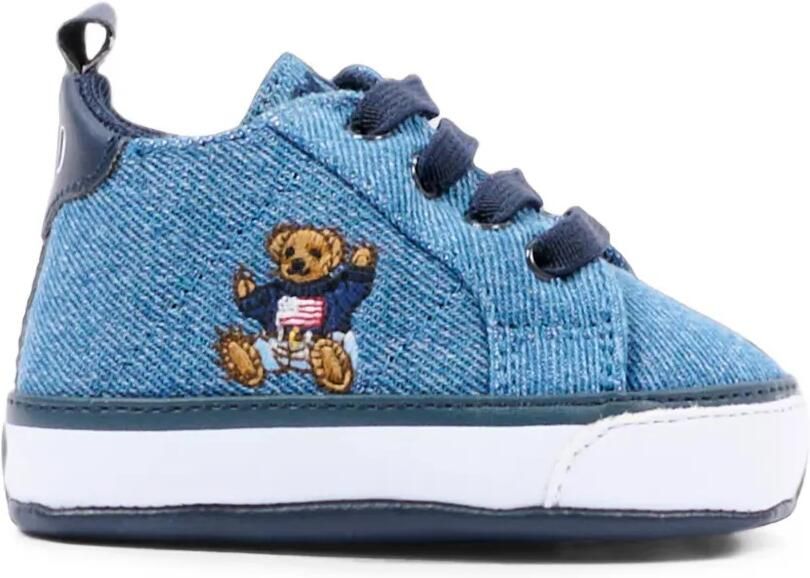 POLO RALPH LAUREN KIDS Sneakers met ronde neus Blauw - Foto 4