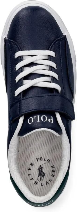 POLO RALPH LAUREN KIDS Theron V sneakers met klittenband Blauw - Foto 4