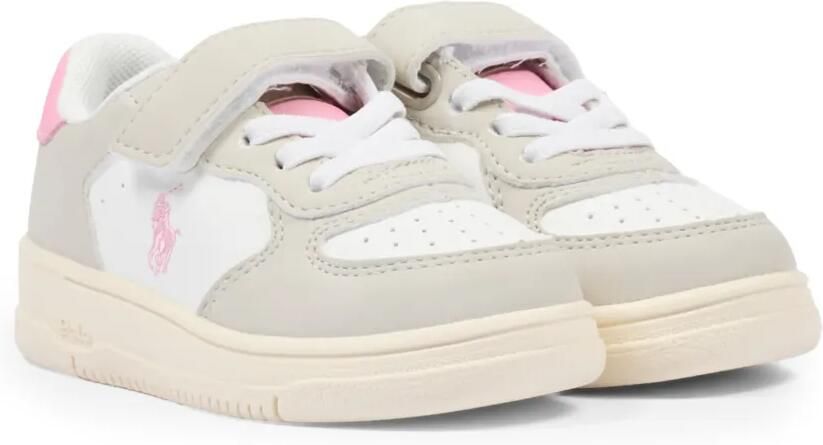 POLO RALPH LAUREN KIDS Sneakers met klittenband Beige