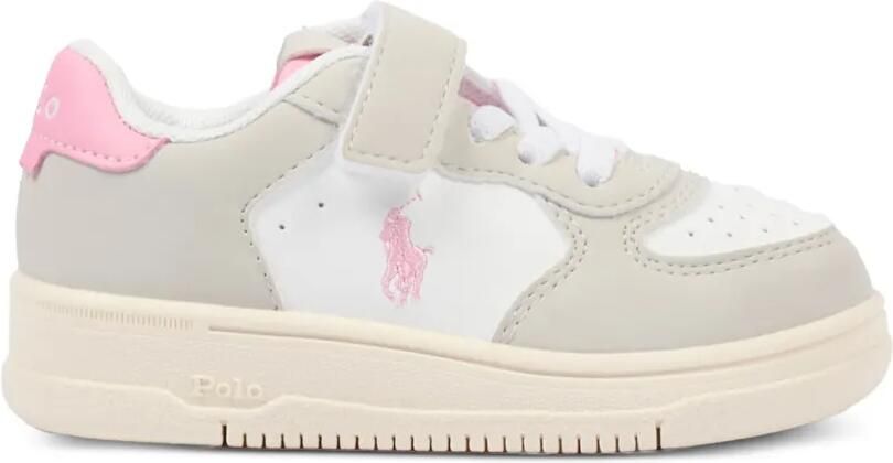 POLO RALPH LAUREN KIDS Sneakers met klittenband Beige - Foto 5