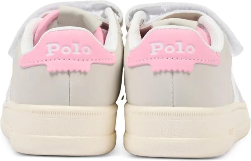 POLO RALPH LAUREN KIDS Sneakers met klittenband Beige - Foto 3