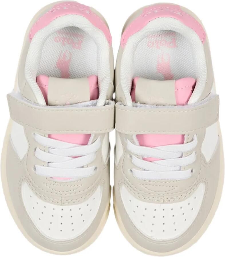 POLO RALPH LAUREN KIDS Sneakers met klittenband Beige - Foto 2