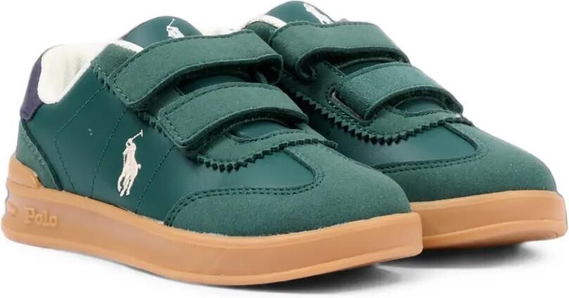 POLO RALPH LAUREN KIDS Sneakers met klittenband Groen
