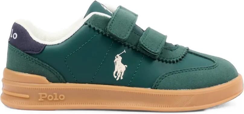 POLO RALPH LAUREN KIDS Sneakers met klittenband Groen - Foto 4