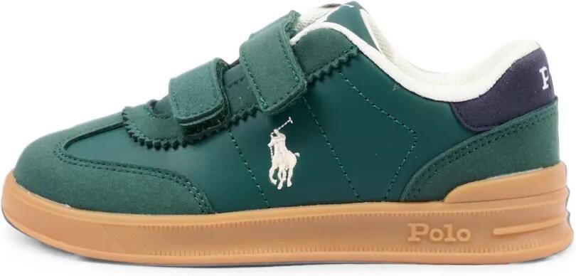 POLO RALPH LAUREN KIDS Sneakers met klittenband Groen - Foto 3