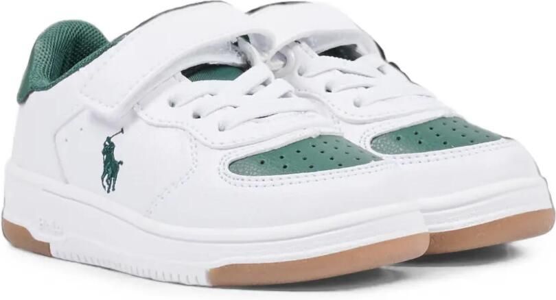 POLO RALPH LAUREN KIDS Sneakers met klittenband Wit
