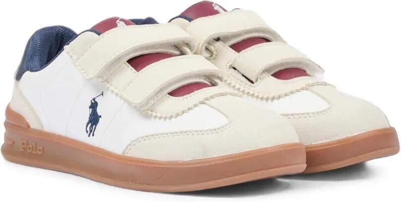 POLO RALPH LAUREN KIDS Sneakers met klittenband Wit