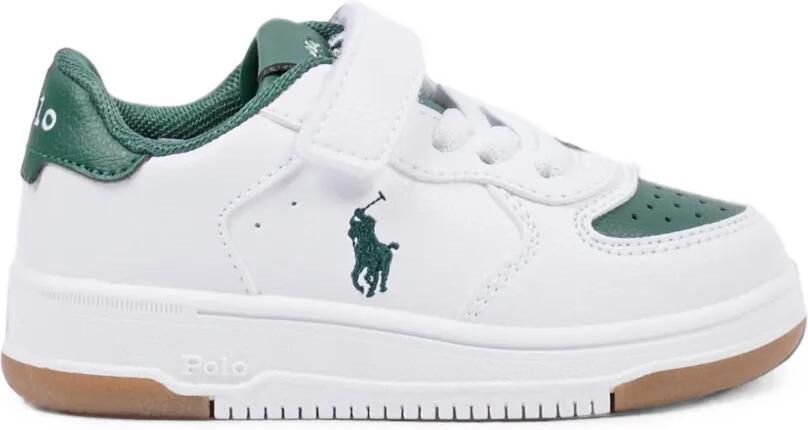 POLO RALPH LAUREN KIDS Sneakers met klittenband Wit - Foto 5