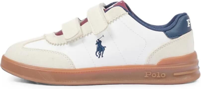 POLO RALPH LAUREN KIDS Sneakers met klittenband Wit - Foto 4