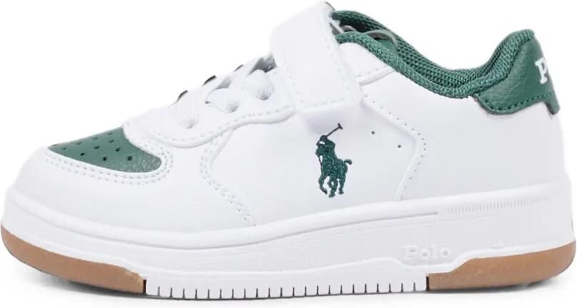 POLO RALPH LAUREN KIDS Sneakers met klittenband Wit - Foto 4