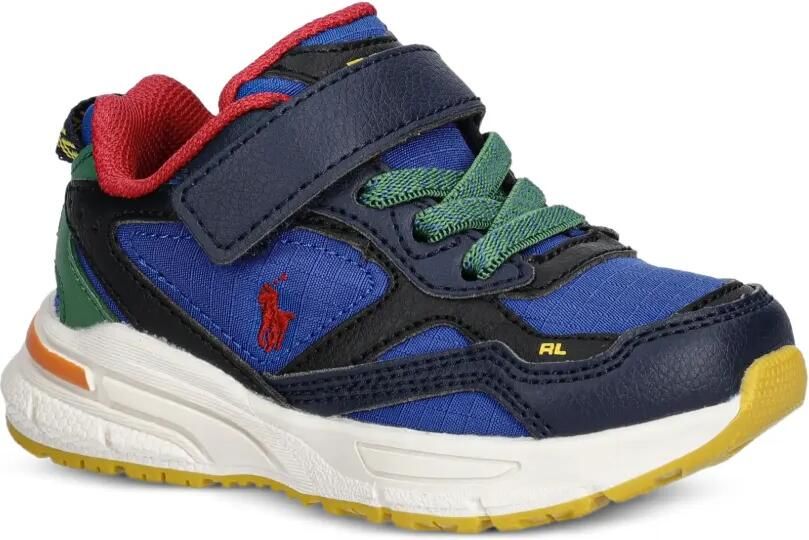 POLO RALPH LAUREN KIDS Trackster sneakers met vlak Blauw