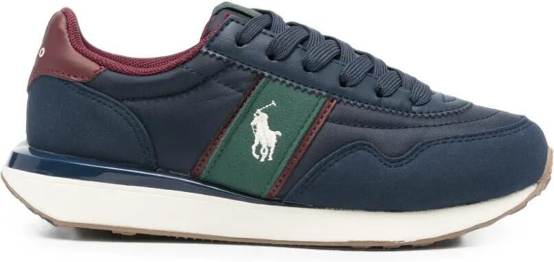POLO RALPH LAUREN KIDS Train 89 Sport II sneakers met geborduurd logo Blauw