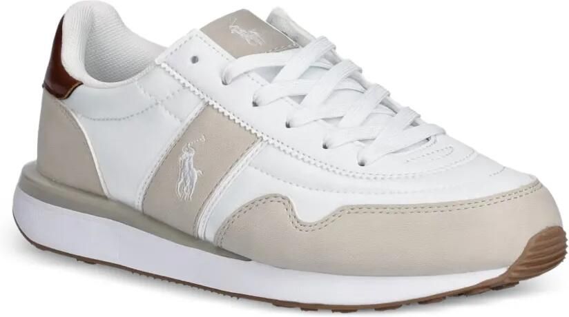 POLO RALPH LAUREN KIDS Train 89 Sport II sneakers met geborduurde pony Wit