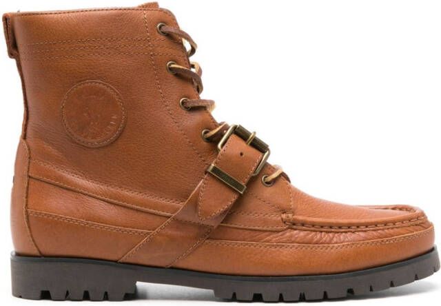 Polo Ralph Lauren Ranger leren bootschoenen Bruin