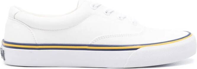 Polo Ralph Lauren Heritage Court II leren sneakers Wit