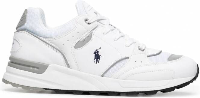 Polo Ralph Lauren Sneakers met borduurwerk Wit