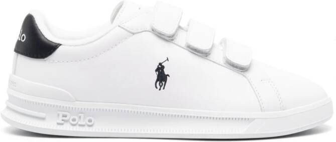 Polo Ralph Lauren Sneakers met geborduurd logo Wit