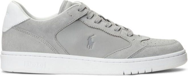 Polo Ralph Lauren Cevio espadrilles met geborduurd logo Rood