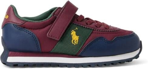 Polo Ralph Lauren Sneakers met vlakken Rood