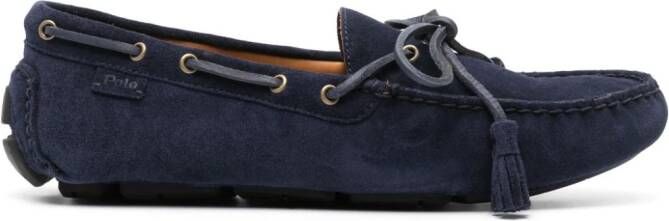 Polo Ralph Lauren Suède bootschoenen Blauw