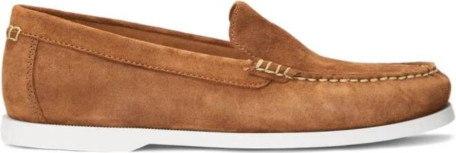 Polo Ralph Lauren Cevio espadrilles met geborduurd logo Rood