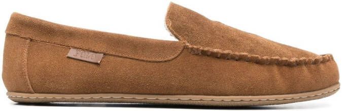 Polo Ralph Lauren Slippers met imitatie lamswol Beige - Foto 4