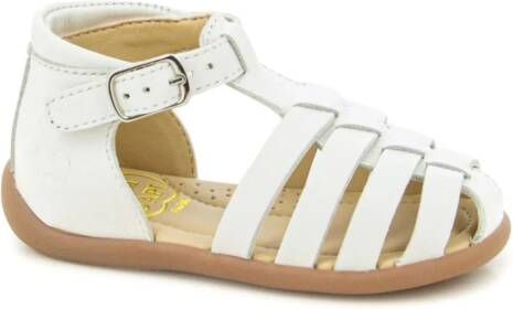 Pom D'api Sandalen met bandjes Wit