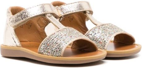 Pom D'api Metallic sandalen Goud