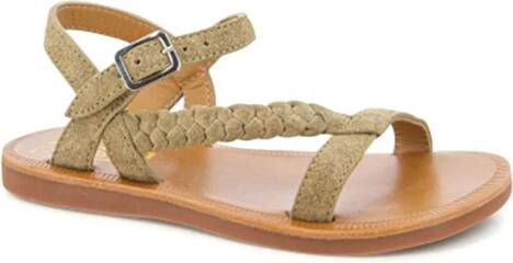 Pom D'api Plagette Antik sandalen van leer Bruin