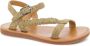 Pom D'api Plagette Antik sandalen van leer Bruin - Thumbnail 1